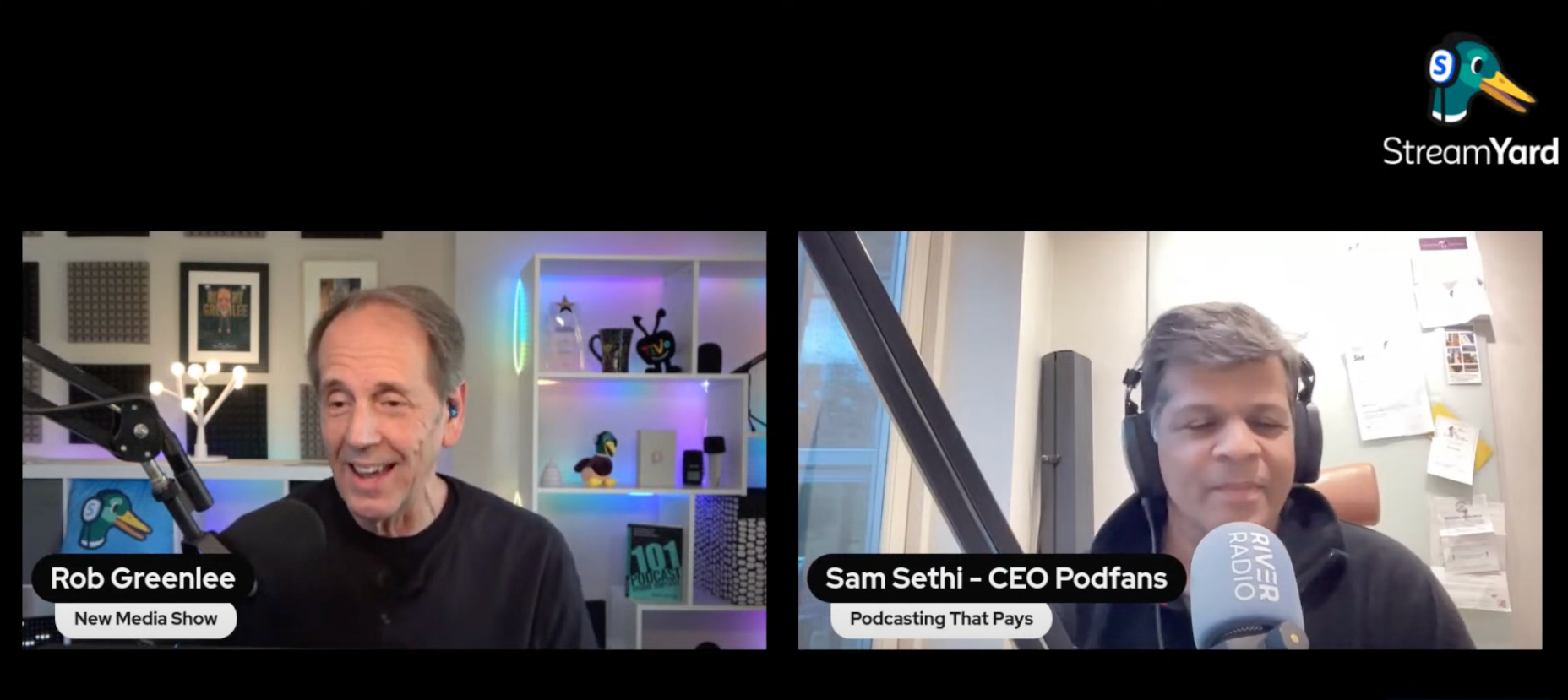 Rob Sam Model TrueFans | Rob Greenlee and Sam Sethi have an in-depth discussion about ...